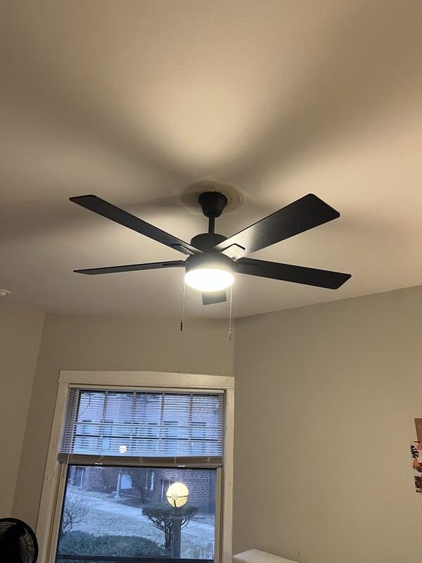 Ceiling fans and flush mounts