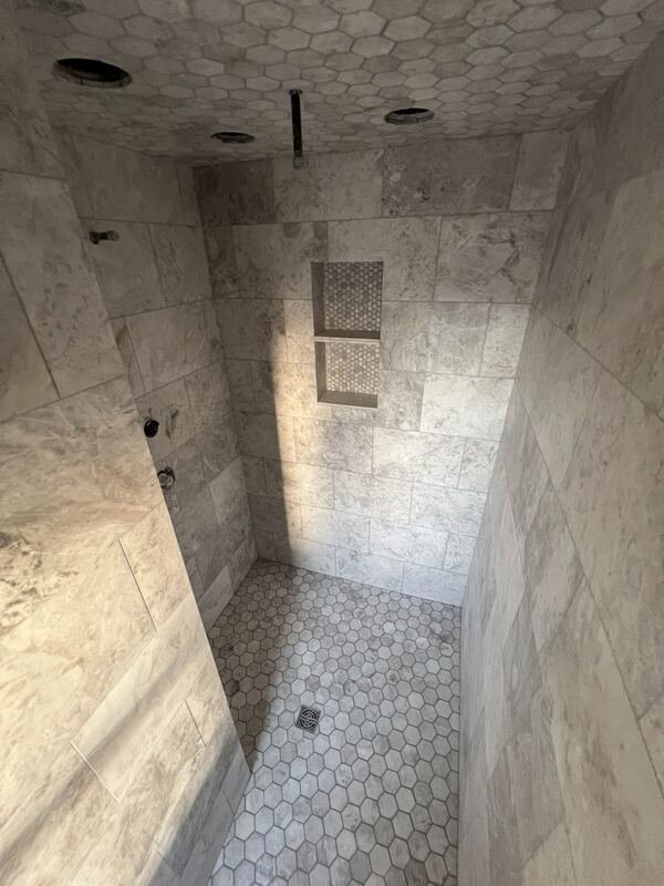 Tiled showers